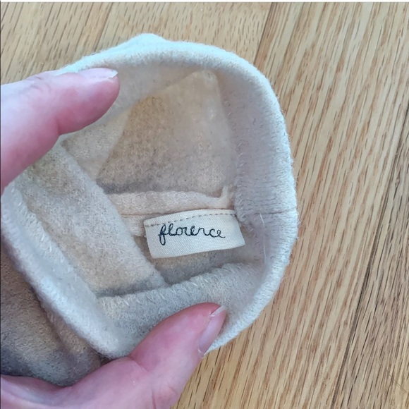 Anthropologie cream fur wool jacket - Picture 9 of 13